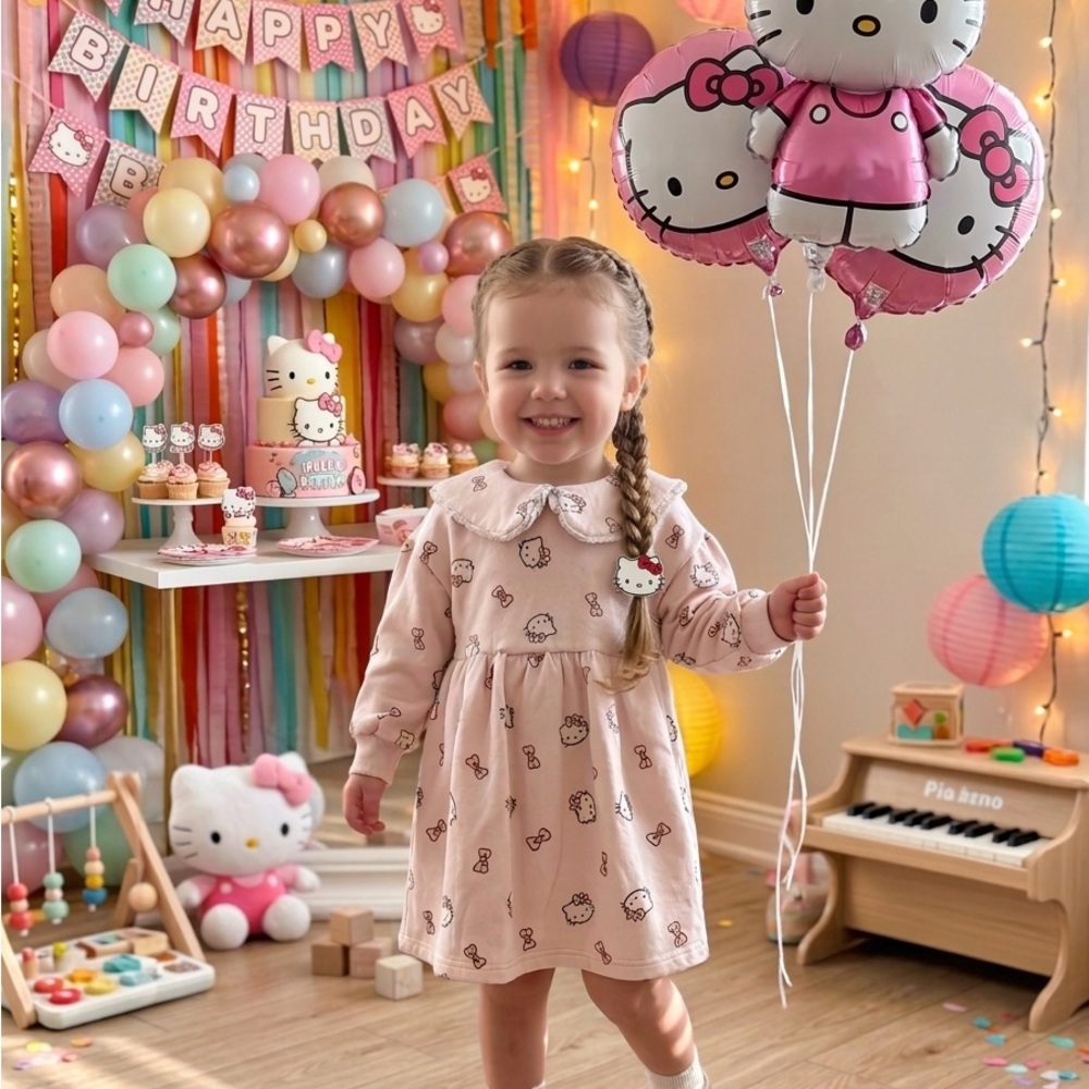 H&M Hello Kitty® Toddler Girl Sweatshirt Dress